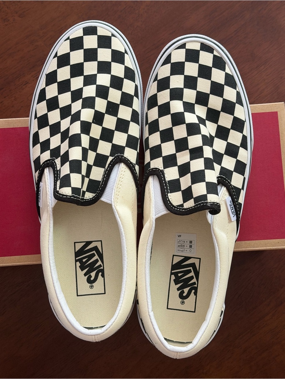 Vans Classic Slip-on Black & White Checkerboard - Picture 4 of 6